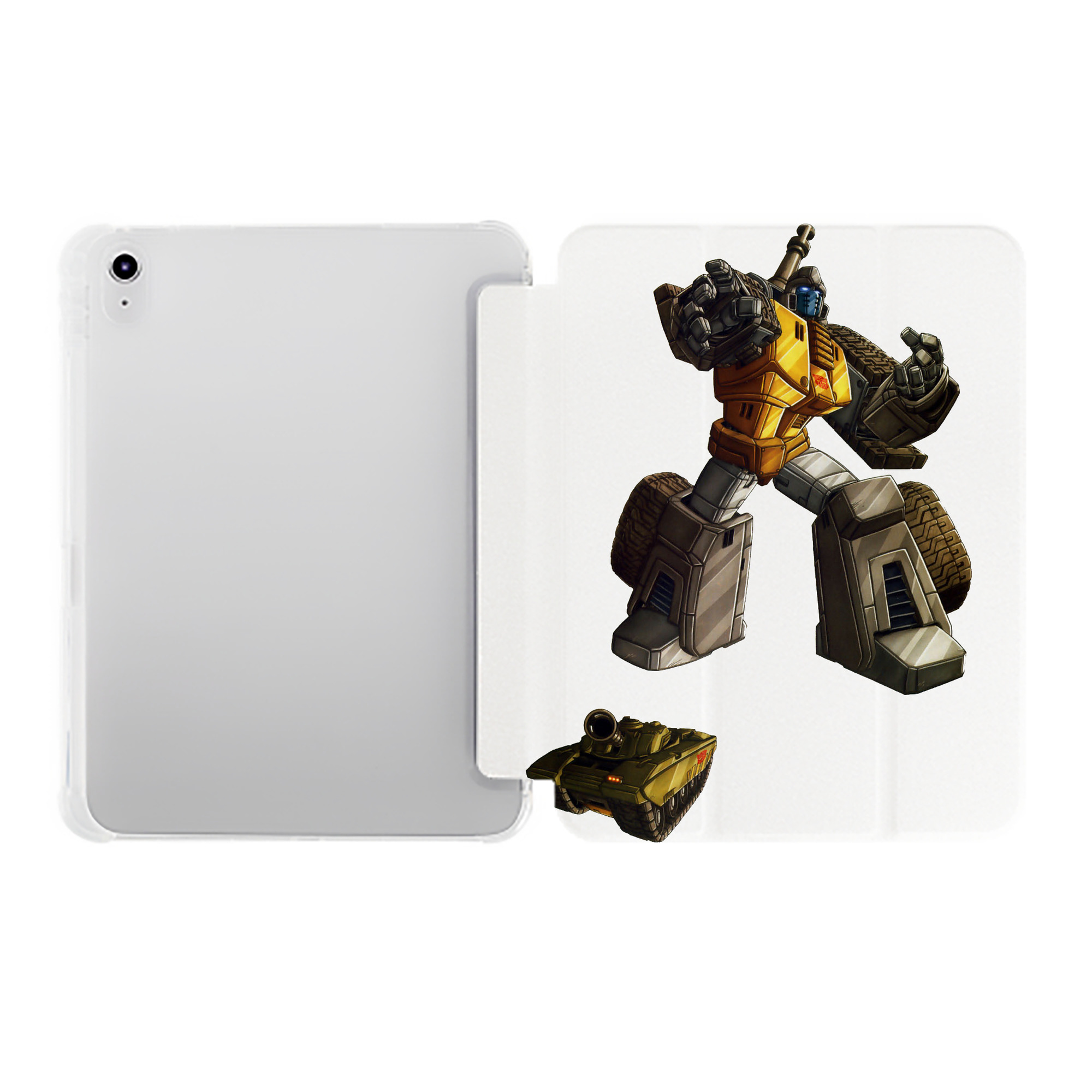 （画像用）  IPad ケース ペン収納付き 三つ折りスタンド PUレザー×シリコン 対応機種9.5/10.5/10.9インチ